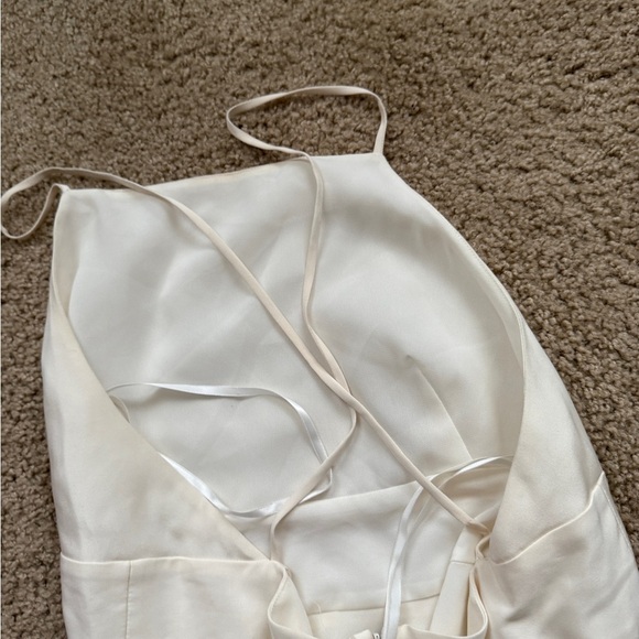 J. Crew Cream Strapless Sleeveless Gown Bride - Picture 6 of 11